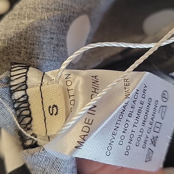 Polka Dot Flare Skirt - Black and White NWT - Picture 10 of 14